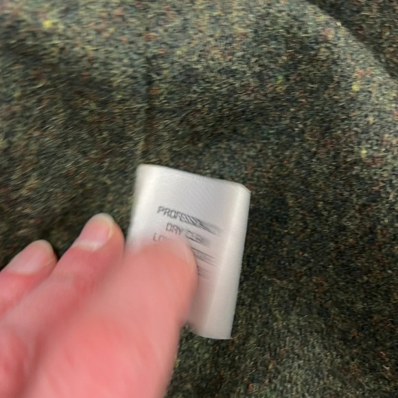 Men's  Newport Harbor Olive Green Trench Coat with Zip-out Wool Liner - Picture 9 of 14